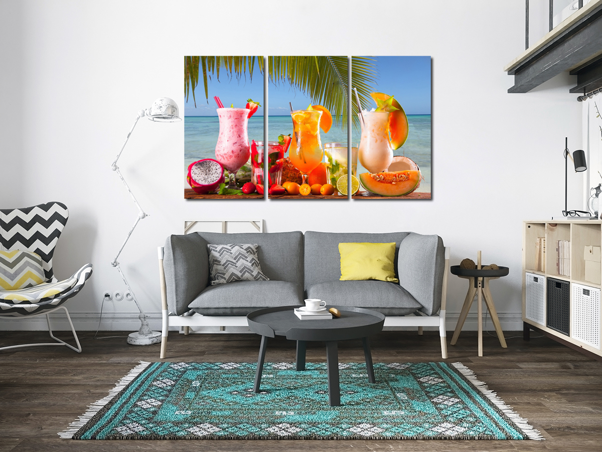 Tranh phòng ăn Summer DH1235A (kích thước 75x45cm) Giá bán: 280.000đ