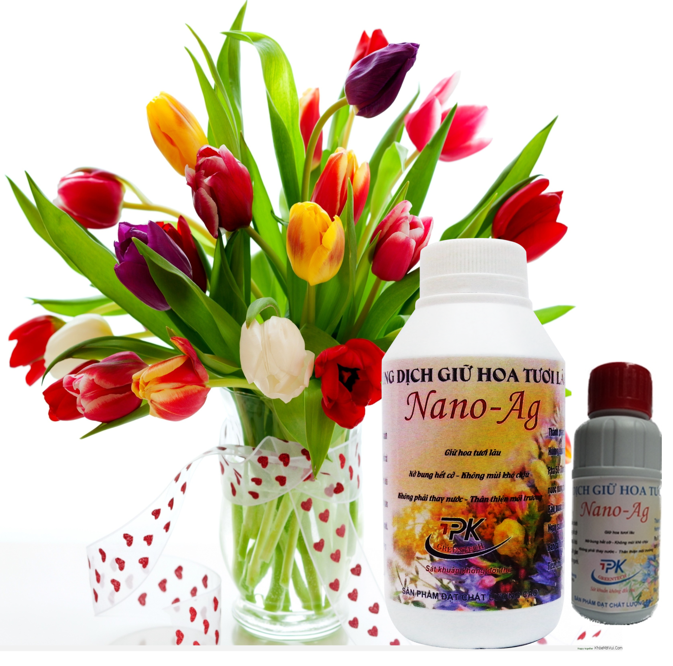 Dung dịch giữ hoa tươi lâu Nano-ag Giá bán: 55.000đ