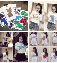 Áo phông in thú