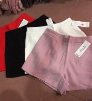 Quần đùi cạp cao