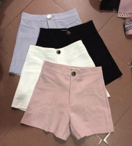 Quần đùi cạp cao