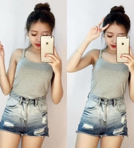 Áo ba lỗ ngược và áo 2 dây