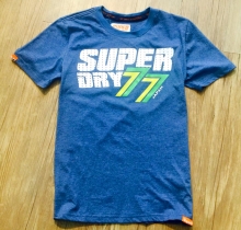 ÁO THUN NAM SUPPER DRY XANH 01 ÁO THUN NAM SUPPER DRY XANH 01