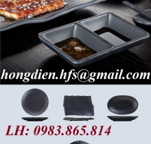 Bát đĩa melamin cao cấp cho nhà hàng nhật, bát đĩa tiệc