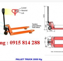 Xe nâng tay 2,5ton hiệu Eplift giá chỉ với 3,2t VND