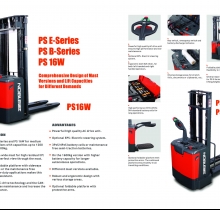 Xe nâng tay điện hiệu Noblift tải trọng nâng 1200kg