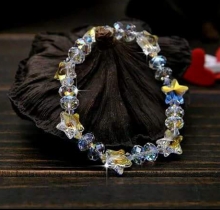 LT005_lắc tay pha lê hình sao biển LT005_lắc tay pha lê hình sao biển