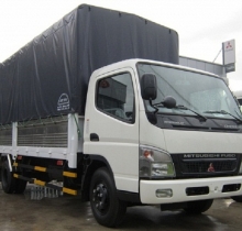 Bán xe tải Mitsubishi Fuso 5 tấn tặng ngay thùng xe Bán xe tải Mitsubishi Fuso 5 tấn tặng ngay thùng xe